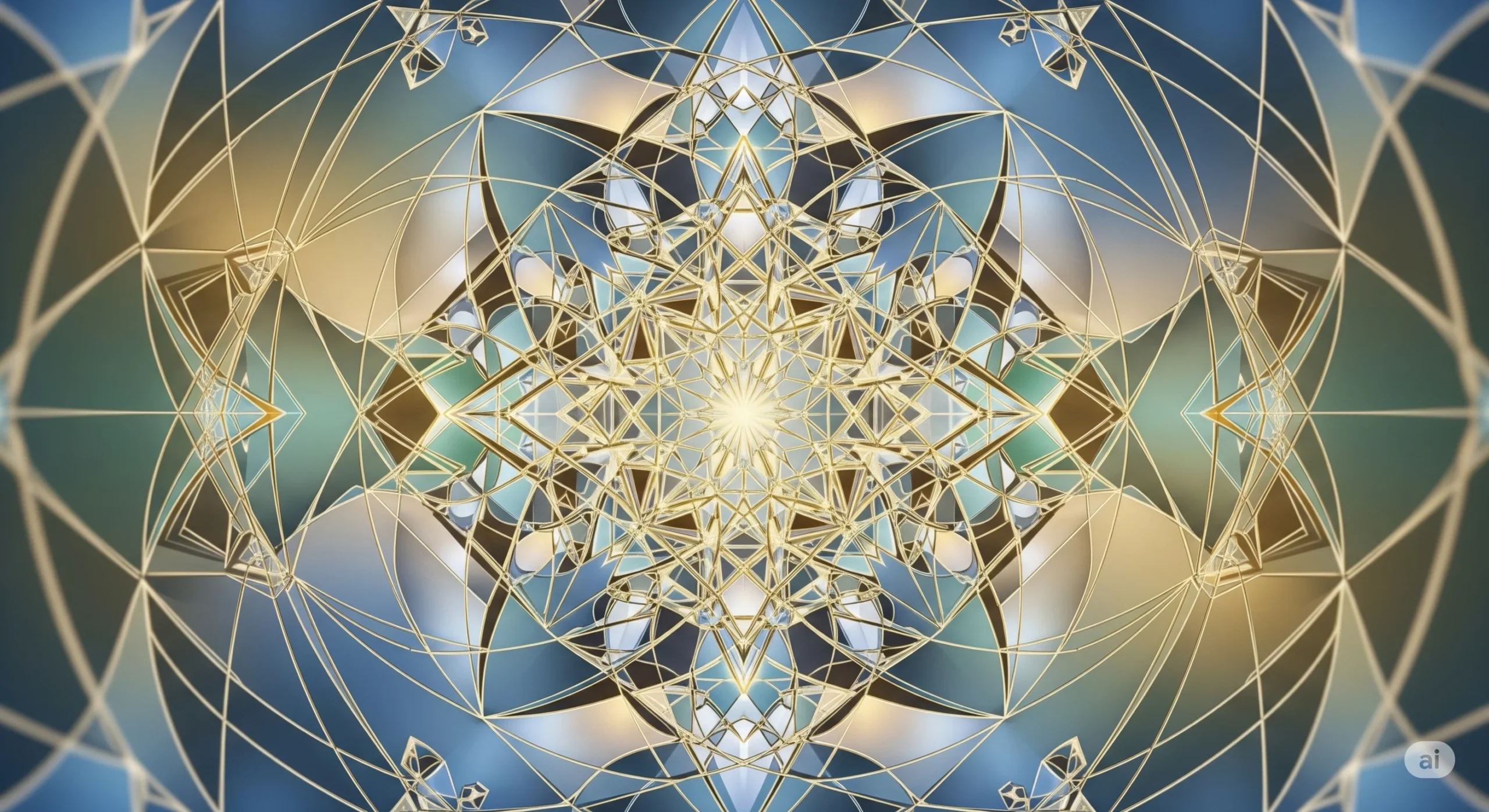 Abstract Mandala or Sacred Geometry