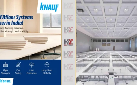 Knauf India Launches GIFAfloor: A Sustainable Gypsum-Based Flooring Solution for Modern Buildings