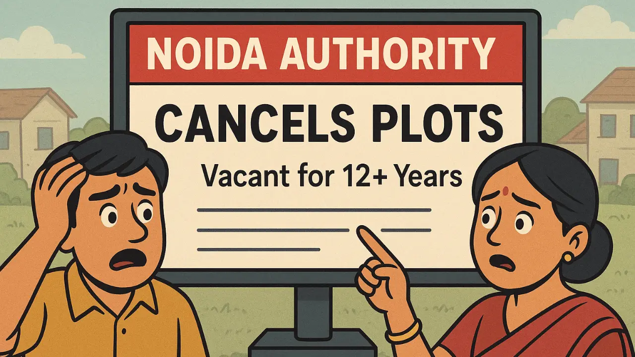 Noida Authority Cancels Allotments of Residential Plots Vacant for Over 12 Years