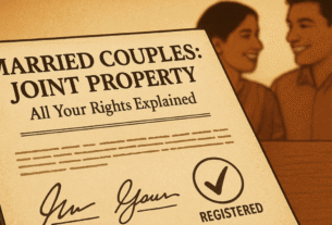 Joint Property Ownership Rules for Married Couples in India