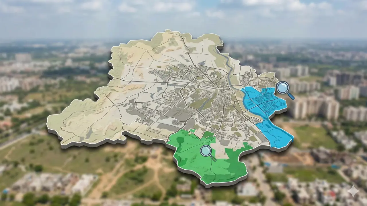 Delhi New Districts: Two new districts will be created