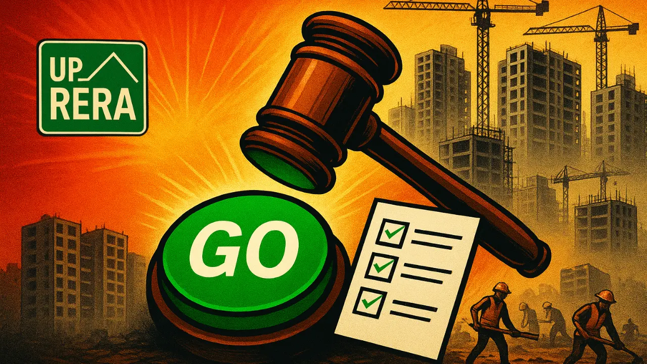 22 Projects Removed from UP RERA’s Abeyance List