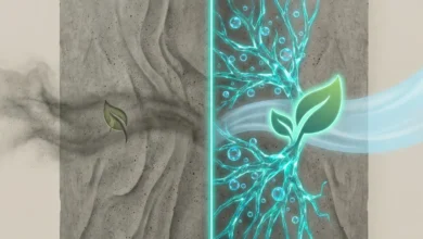 Concrete in buildings helps absorb carbon emissions through natural carbonation process