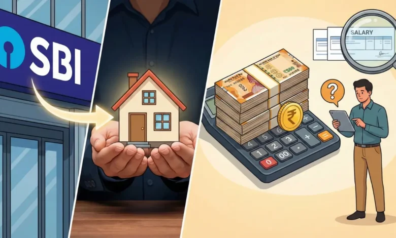 Salary required to avail ₹50 lakh home loan from SBI