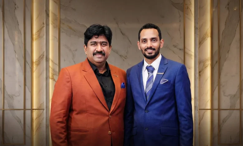 Casagrand leadership team at the launch of its $120 million luxury waterfront project in Dubai