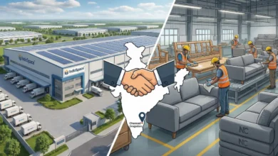 New Century Sofa India leases 2.72 lakh sq ft warehouse space at IndoSpace Oragadam Tamil Nadu