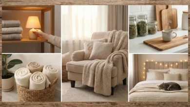 Smart decor and design hacks to make your home calm and cosy