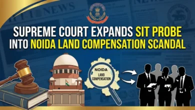 Supreme Court of India building as SIT probe expands into Noida land compensation scandal