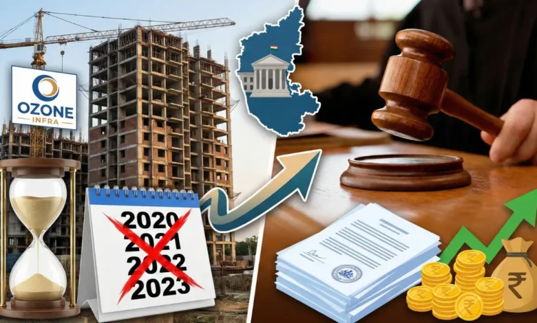 Karnataka RERA orders Ozone Infra to pay ₹19.87 lakh interest for four-year project delay