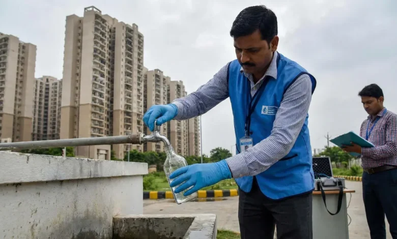 Greater Noida conducts water quality checks after contamination complaints