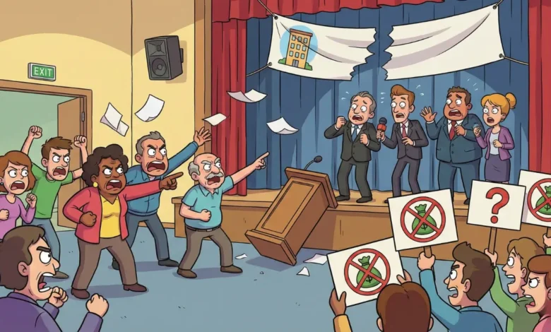 Amrapali Golf Homes GBM disrupted amid AOA corruption allegations