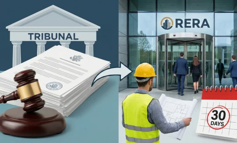 Tribunal directs RERA to decide builder registrations within 30 days