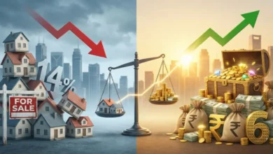 Housing sales fall 14% in top cities as transaction value crosses ₹6 lakh crore