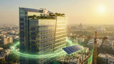 Solar-integrated buildings can reduce construction emissions in India