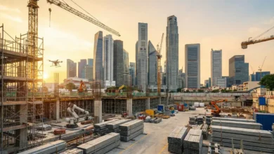 Singapore’s Construction Boom Accelerates as Mega Projects, Rising Costs and New Tech Reshape the Sector