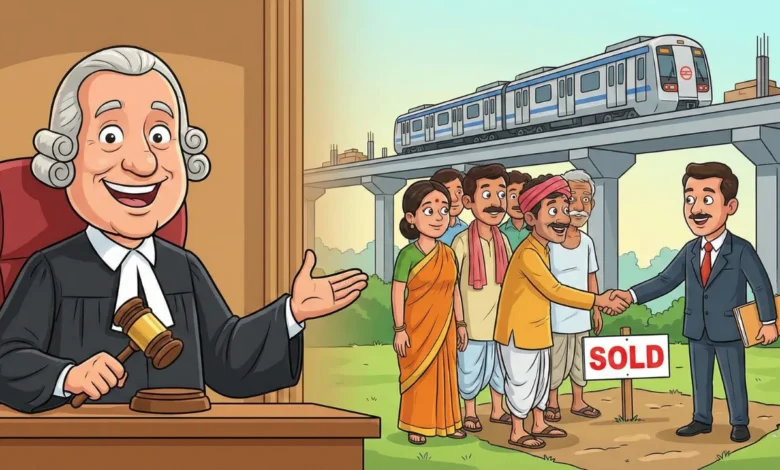 Ghaziabad court permits IME Society to sell village land for metro expansion project