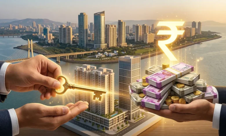 Aurum PropTech Sells Navi Mumbai Assets for ₹112 Crore