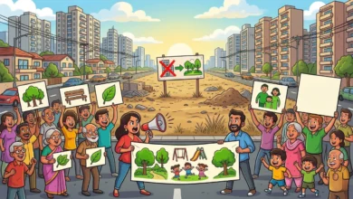 Residents Demand Park Between Noida Sectors 116 and 117