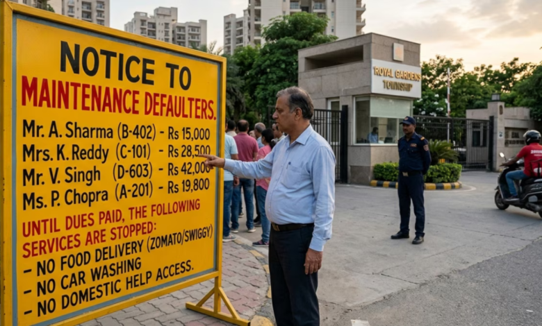 Gurugram RWA Names Defaulters Publicly, Recovers Rs 15 Lakh in Maintenance Dues