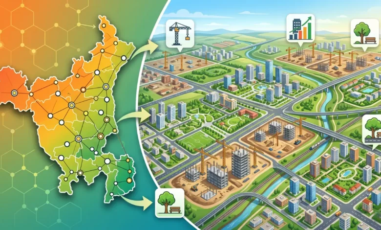 Haryana Plans Development on 1.67 Lakh Acres Across 71 Towns