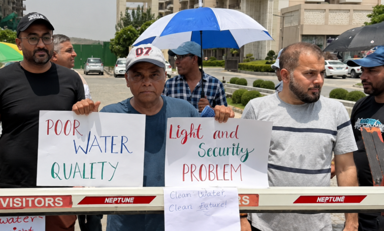 Ashiana Mulberry Residents Protest