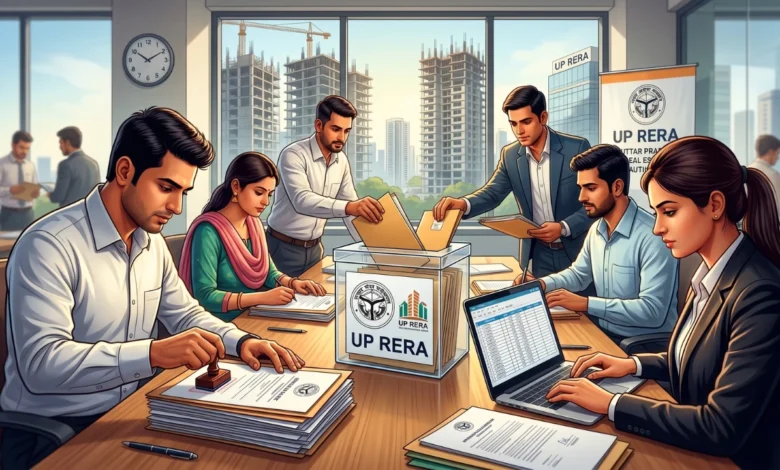 UP RERA Quarterly Reporting for Real Estate Agents