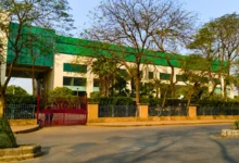 A Front View of Central Square Plaza-IV in Delhi