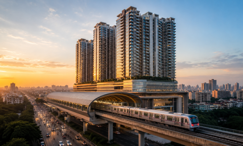 DMRC Plans Residential Buildings Above Metro Stations