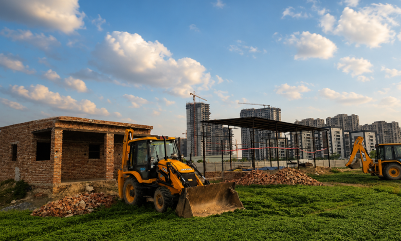 GDA Demolishes Illegal Constructions in Shahpur Bamheta