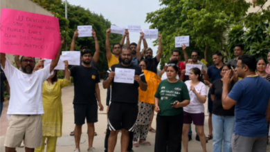 Godrej Oasis Residents Protest Against CAM Charges Hike
