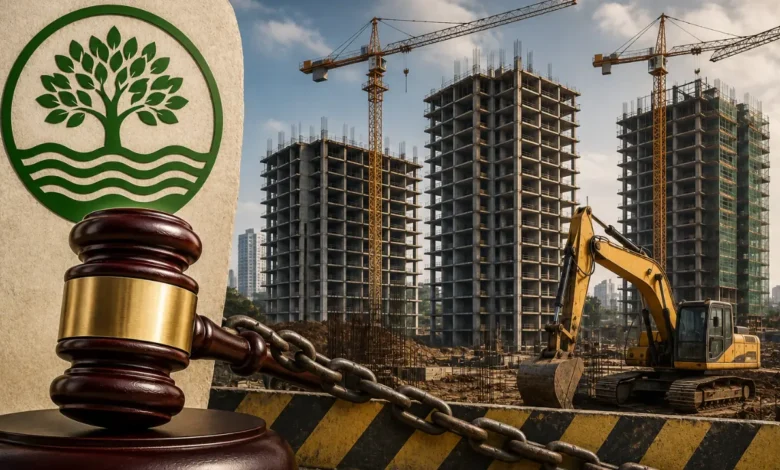 NGT Directs UPPCB to Halt Construction at Four Projects in Greater Noida