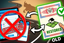 UP E-Registration Order Cancelled, Old Property Registration Restored