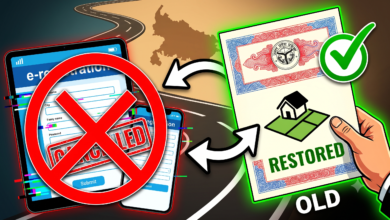 UP E-Registration Order Cancelled, Old Property Registration Restored