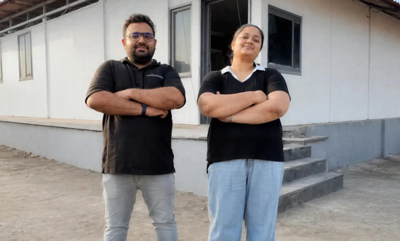 Vedant and Aditi, founder of con2crete