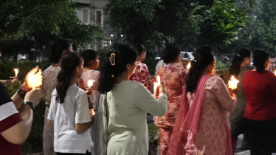 Supertech Eco Village-1 Residents Hold Candle March Against 40% Maintenance Fee Hike
