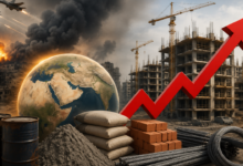 West Asia War Pushes Up Construction Costs Across India