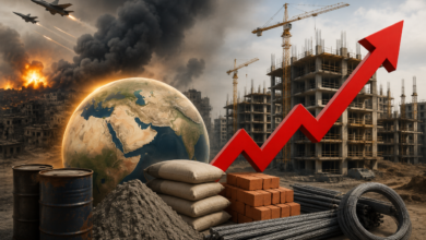 West Asia War Pushes Up Construction Costs Across India