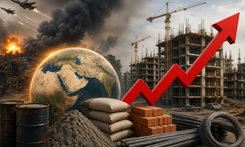 West Asia War Pushes Up Construction Costs Across India