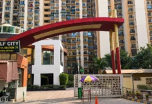 Golf City residential project in Noida, linked to an Allahabad High Court order imposing a ₹2.5 lakh fine on the builder over a 13-year delay.