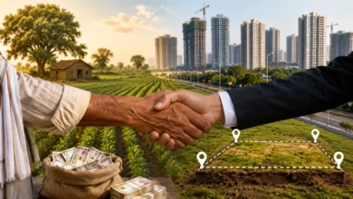 Greater Noida Authority increases land compensation for farmers to ₹6,415 per square metre, with a 6% abadi plot option.