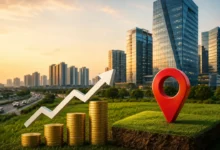 Raidurg Knowledge City in Hyderabad where land prices hit a record ₹269 crore per acre in a TGIIC e-auction.