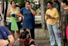 Mahagun Mywoods residents protest over water shortage in Greater Noida