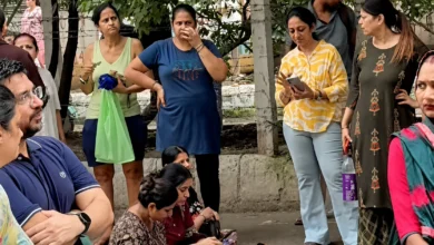 Mahagun Mywoods residents protest over water shortage in Greater Noida