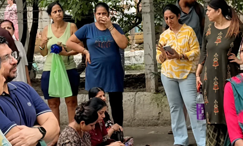 Mahagun Mywoods residents protest over water shortage in Greater Noida
