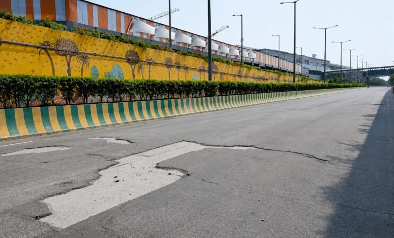 Noida Authority orders a CRRI quality test for the MP-3 Road underpass to assess construction quality and safety.