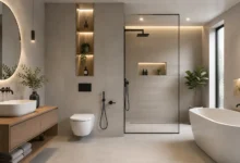 Top 10 minimalist bathroom designs for a modern home featuring clean lines, neutral colours, modern fixtures and clutter-free interiors.
