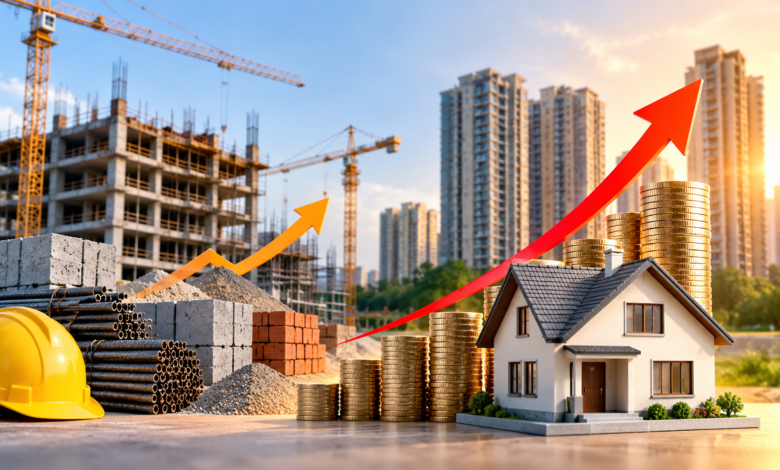 Home Prices Rise 59% as Construction Costs Climb 34% Since 2021