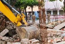 GDA Bulldozer Action in Modinagar