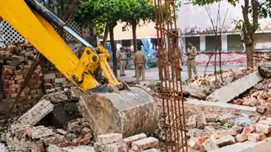 GDA Bulldozer Action in Modinagar