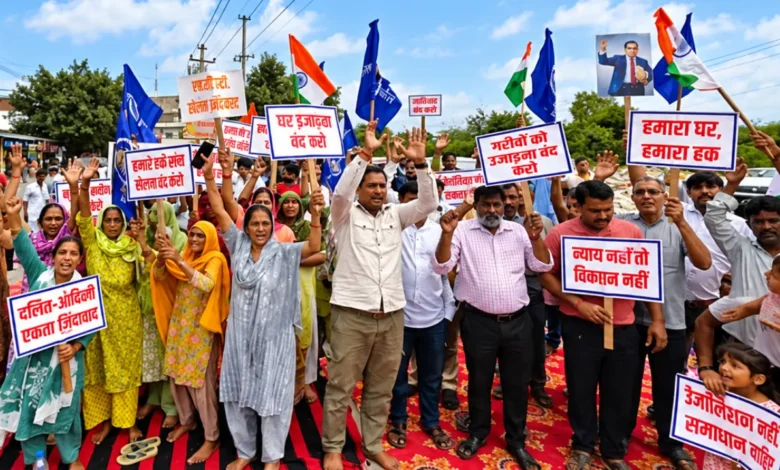 1,800 Homes and Shops in Delhi’s Ali Village Face Eviction Notices Over Land Dispute